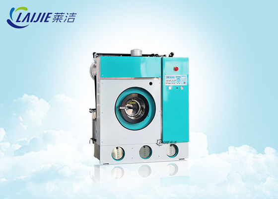 8kg πλήρως εσωκλειόμενη βαρέων καθηκόντων κύρια μηχανή 360mm μηχανών 1.5kw στεγνού καθαρισμού πλυντηρίων διάμετρος τυμπάνων